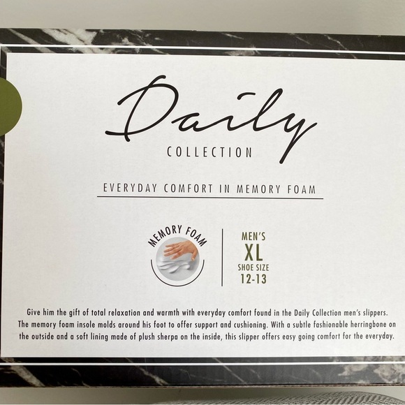 Men's Slippers - Gray - Picture 5 of 6